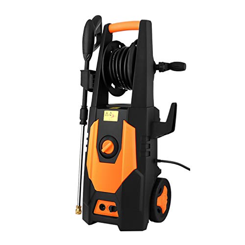 Flash Deals - 40% OFF Electric Pressure Washer, High Pressure Washer 1.8GPM Power Washer Electric 1600W Water Pressure Washer,with 4 Nozzles,Spray Gun,Brush,Best for Cleaning Patio,Garden,Fences,car Holiday Deals π Electric Pressure Washer, High Pressure Washer 1.8GPM Power Washer Electric 1600W Water Pressure Washer,with 4 Nozzles,Spray Gun,Brush,Best for Cleaning Patio,Garden,Fences,car