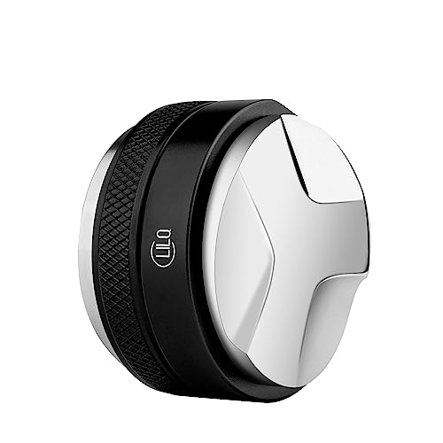 LILQ 53mm Coffee Distributor Tamper |Adjustable Depth | Double Heads Portafilters Leveler | Compatible with Breville 54mm Portafilters | Coffee Espresso Distributor Tamper Tool