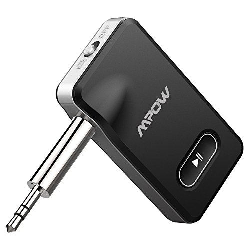 Mpow Bluetooth Receiver with Car Locator, Bluetooth 4.1 Car Kits, 2 in 1 Car Audio Adapter, Wireless - //coolthings.us