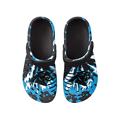 Image of FOCO Mens NFL Team Logo Tie-dye Garden Water Sandals Shoes Slipper Clogs with Strap