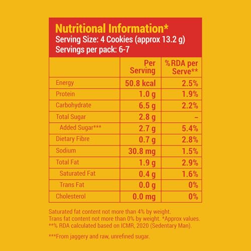 Slurrp Farm Banana Oat Cookies for Kids | Healthy Snack Made with Real Bananas & Whole Oats | No Refined Sugar, High Fiber | Kid Friendly, School Snacks & On the Go Treats | 3.10 Oz (88g)