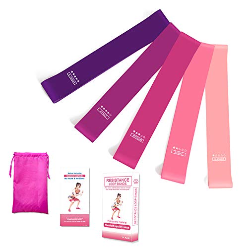 Glosell Fitness Resistance Loop Exercise Bands,Natural Latex Workout Bands for Home Fitness, Gym, Glosell Fitness Resistance Loop Exercise Bands,Natural Latex Workout Bands for Home Fitness, Gym,