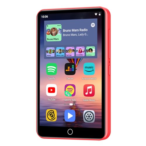 ZAQE M505 80GB Bluetooth MP3 Player, 4-inch 1080p