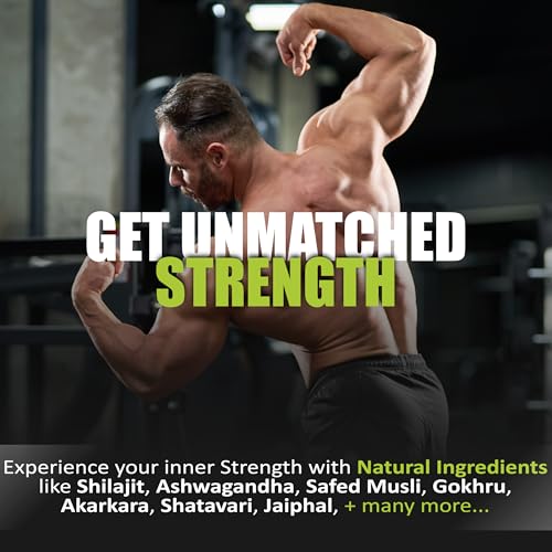 Image of End2End Nutrition Testo-10X and PerformX Natural Testosterone Booster Supplement for Men | Shilajit, Gokhru, Ashwagandha, Safed Musli | Strength, Stamina & Performance - (Combo Pack) 120N