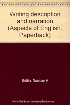 Paperback Writing description and narration (Aspects of English. Paperback) Book