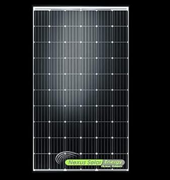 Nexus Solar Energy 210watt/ 12V. Bifacial Solar Panel (Pack of 1)