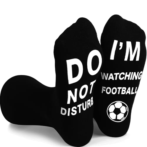 AeLion Novelty Football Socks Gifts for Boys Men Dad: Funny Birthday Gifts Ideas for Daddy Presents from Son Daughter Stocking Fillers for Teenage Boys Husband Brother Teacher Secret Santa