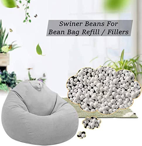 Image of High Density Beans Filler /Refill Pack of 1 kg | Beans for Bean Bag Filling