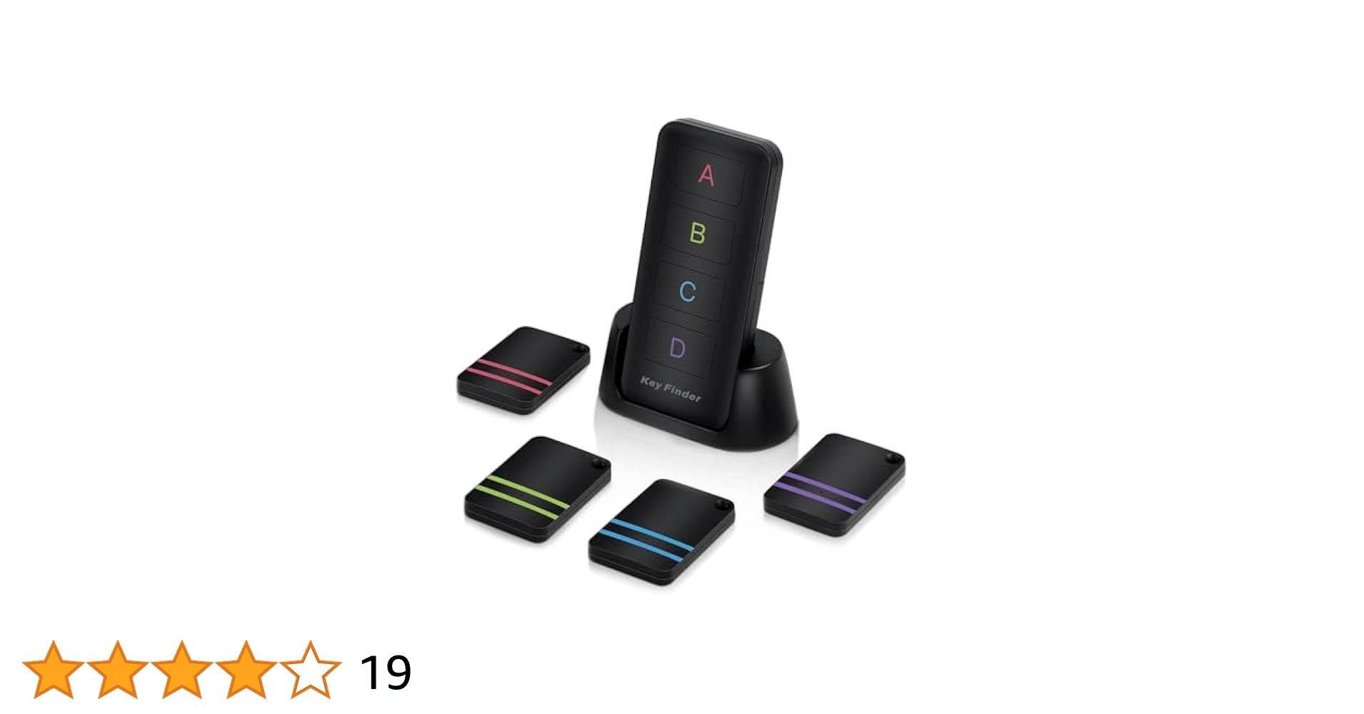 Amazon.co.jp: LUXSURE キーファインダー 4個セット 忘れ物防止
