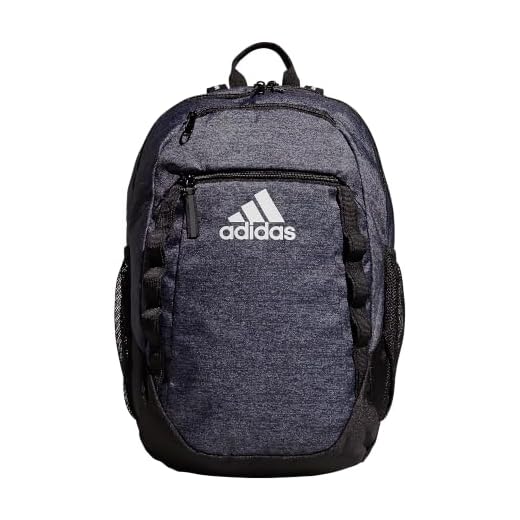 adidas Excel 6 Backpack, Jersey Black/Black/White FW21, One Size