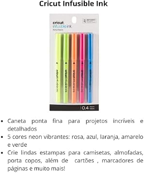 Cricut.4), Neons (5 ct) Infusible Ink, (2006259)