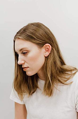 Ear Cuffs For Women, Adjustable Ear Cuffs, Ear Cuffs For Men, 16 Gauge, Conch Cuff For Non Pierced (14K Gold Filled, Smooth) #TOP6