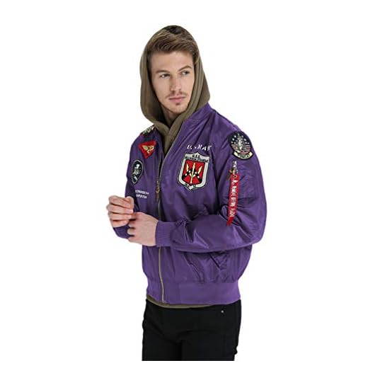 Baijiaye herr bomberjacka flygerjacka övergångsjacka pilotjacka blouson kappa för höst vinter vår