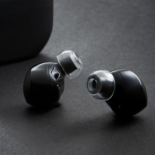 Image of AZLA XELASTEC 2 Earbud Tips, TPE Replacement Ear Tips (S (2-Pair Set))