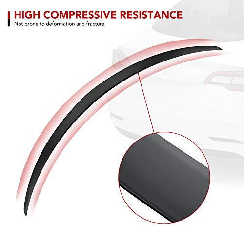 BASENOR Tesla Model Y Performance Spoiler Original Trunk Wing ABS Matte Black 2020 2021