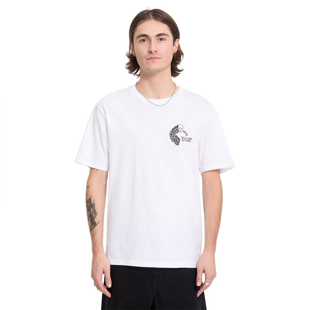 Volcom Camiseta De Manga Corta Felix Skull Basic L