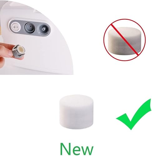 Miniatura 4 de Esponja de filtro de aire de repuesto de 15 piezas para compresor, tamaño universal