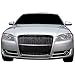 TLAPS 7422438564535 Compatible With 2005 2006-2008 Audi A4 B7 Glossy Black RS-Honeycomb Mesh Front Bumper Grill Grille With Emblem Base