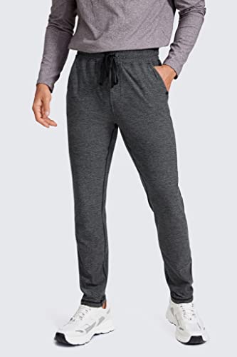 CRZ YOGA Mens Comfy Lounge Pants 30" - Super-Soft Open Bottom Yoga Casual Pajama Pants Athletic Sweatpants with Pockets3