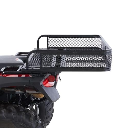 Black Widow ATV Rear Storage Rack Steel Mesh Universal Deluxe, 300 lb. Capacity, Hardware Included - Thumbnail 5
