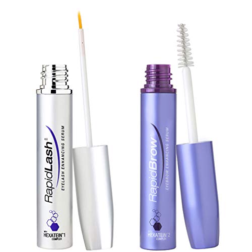 INTERNATIONAL RESEARCH LABORATORIES. RapidLash. Siero per il Trattamento e la Crescita di Ciglia e Sopracciglia. 3ml+3ml