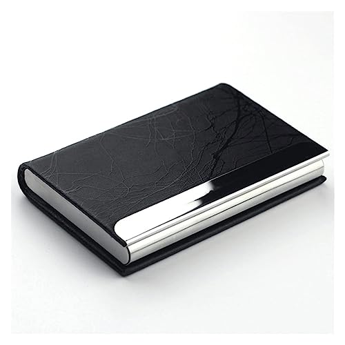 Business Card Carrier Business Card Holder Lettering Men's and Women's Fashion Business Card Holder Large-Capacity Ladies Business Card Box Creative Custom Lettering Business Card Holder4