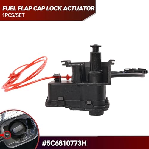 Cerradura motor combustible 5C6810773A para VW Passat B7 mecanismo tapa depósito 4