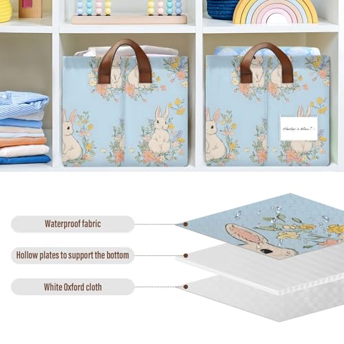 Boîte de rangement étanche lapin Mnsruu grand cube placard - 5