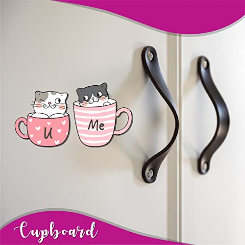 Bhai Please You&Me Wooden Fridge Magnet(Pack of 1) Valentine,Anniversary,Couple&Love Gift Valentine Couple Wedding Anniversary Gift&Decoration for Husband-Wife,Boyfriend-Girlfriend,Him-Her,Men-Women