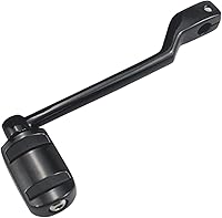 Vista 3 de WOWTK Palanca de cambio de talón, palanca de cambios trasera con clavija de cambio para Harley 1986-2017 FL Softail, 1988-2024 Touring Road Glide