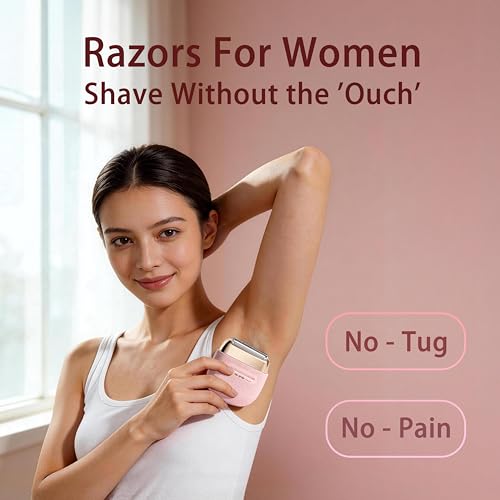 Electric Razors for Women Rechargeable Electric Foil Shaver Trimmer Travel — view 2