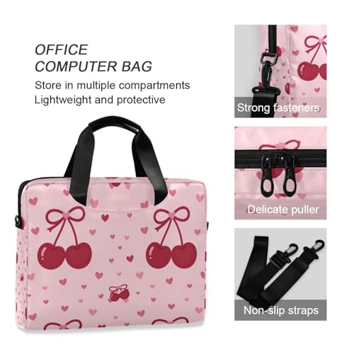 Bolsa de 15.6 pulgadas portátil para evitar dolores de espalda color rosa 6