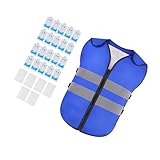 Harilla Kühlweste für den Sommer, Kühlweste für Herren und Damen, Eisweste mit 20 Kühlakkus zum Laufen, Motorradfahren, heißes Wetter, Arbeiten im Freien