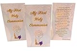 Westmon Works My First Communion Prayer Holy Card Bulk Pack Bundle Students Classroom Bundle, Set of 10