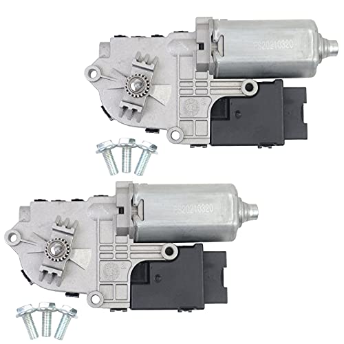 Image of 2 Pcs Sunroof Moon Roof Motor Replacement for Ford Explorer 2011-2017 Sport Utility Left and Right #BB5Z15790A BB5Z15790D