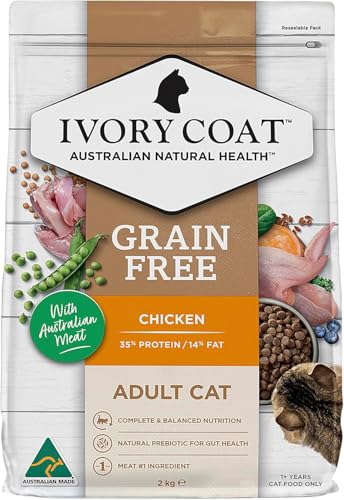 IVORY COAT ADULT CAT CHICKEN WITH COCONUT OIL 2KG