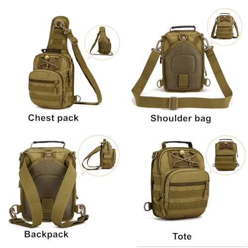 Sac militaire Molle idéal pour cyclisme et camping sauvage