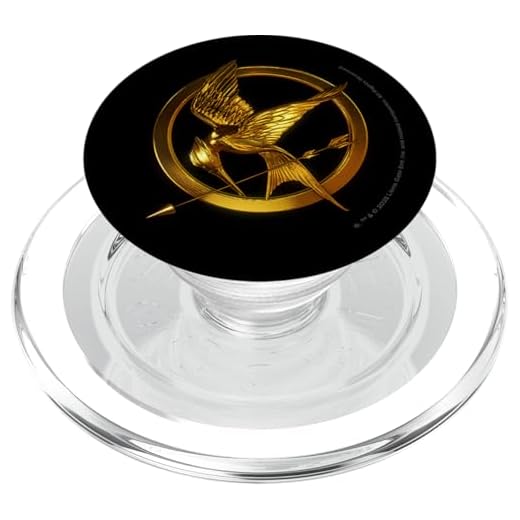 The World of The Hunger Games Mockingjay Symbol PopSockets PopGrip for MagSafe