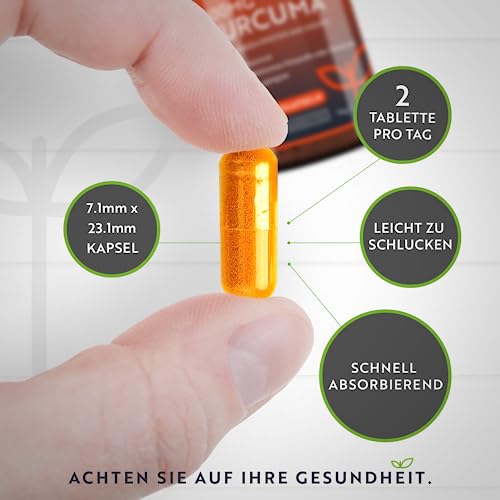 Kurkuma Kapseln Nutravita 500mg Curcuma Extrakt 120 Stück