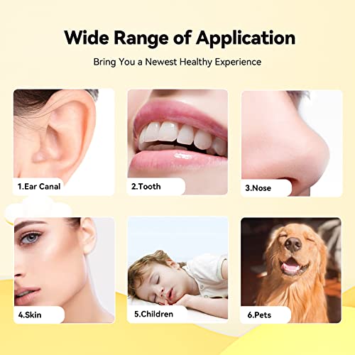 Ear Wax Removal Tool, 8Mp Hd Ear Cleaner With Camera And 6 Led Lights, Earwax Removal Kit For Kids And Adults, Ear Camera For Iphone, Ipad, Android Phones, Q3 (Yellow With Kits) #TOP4