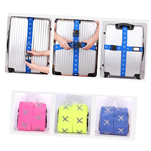 BESPORTBLE 2 Pçs Alças De Bagagem Para Malas Alças De Cintos De Embalagem De Bagagem Cinto De Bagage