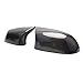 SNA Carbon Fiber Mirror Caps for for X3 F25 X4 F26 X5 F15 X6 F16 (Black Side Carbon Mirror Covers, 2-pc Set)