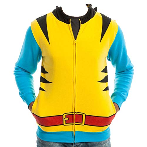 X-Men Wolverine Yellow Costume Hoodie