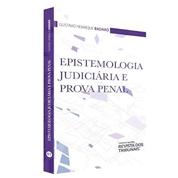 Capa do livro Epistemologia Judiciária E Prova Penal