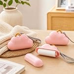 Mini Lint Roller Travel Size, Portable Refill‑Ready Lint Roller with Lanyard for Purse, Pet Hair & Pilling Remover Roller for Clothes, Compact Travel Essentials - Image 2