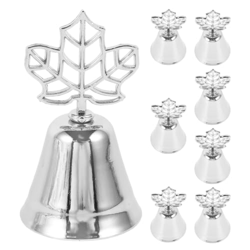 OHPHCALL 8piezas Portatarjetas De Mesa Diseño De Campana Sujeción para Fotos y Notas para Eventos
