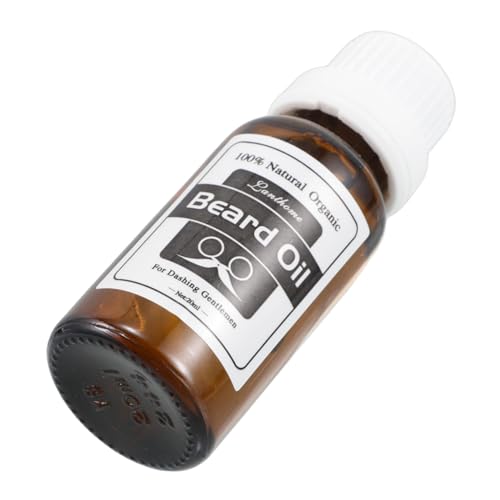 FRCOLOR Huile Barbe Hydratante Homme Soin Naturel Douxce pour Barbe Nourrissante Protection et Croissance Sérum Réparateur et Moustache