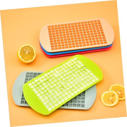 2 piezas molde flexible de silicona para hielo mini miniatura 7