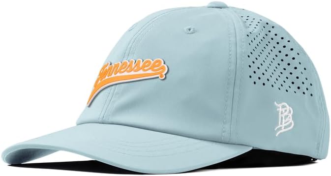 Branded Bills Officially Licensed x Tennessee Volunteers Performance Dad Hat Collection Tennessee Script PVC - Image 4