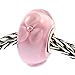 Authentic Trollbeads Glass 61195 Pale Rose Flower